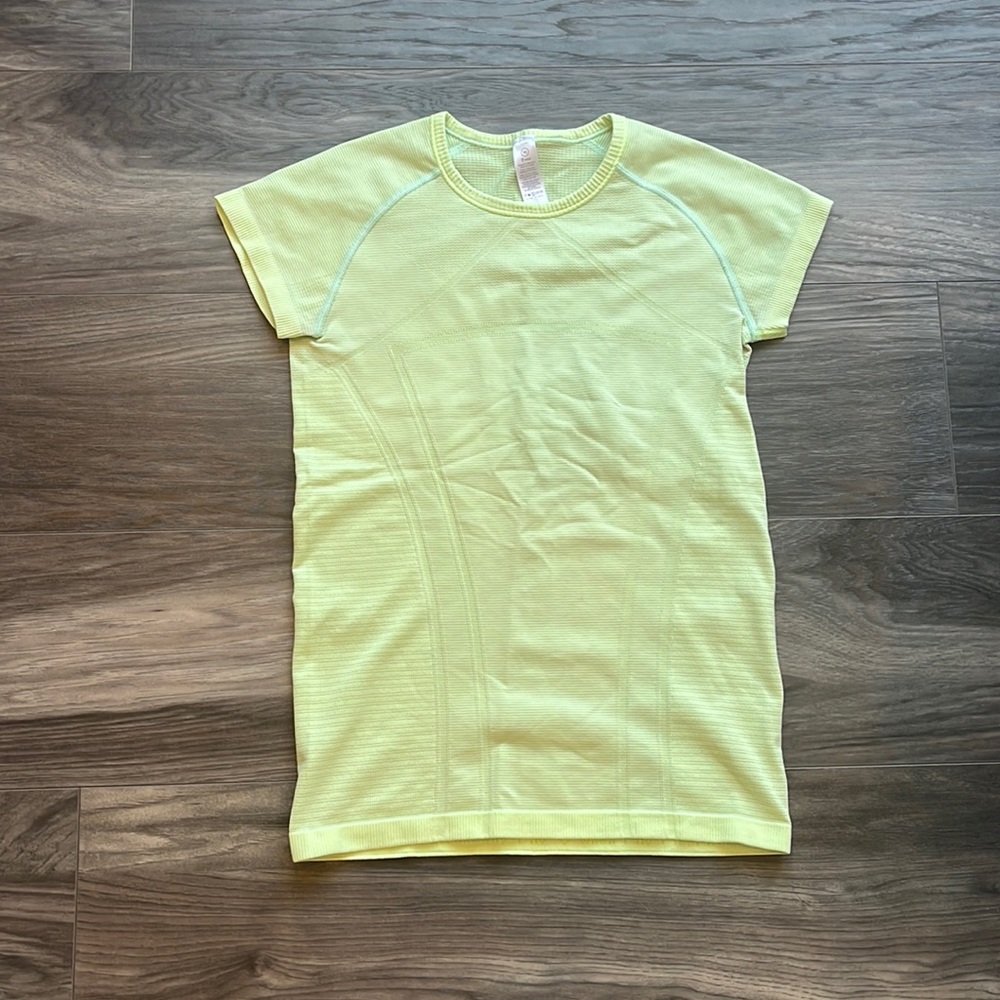 Green Yellow Ivivva Athletic Shirt